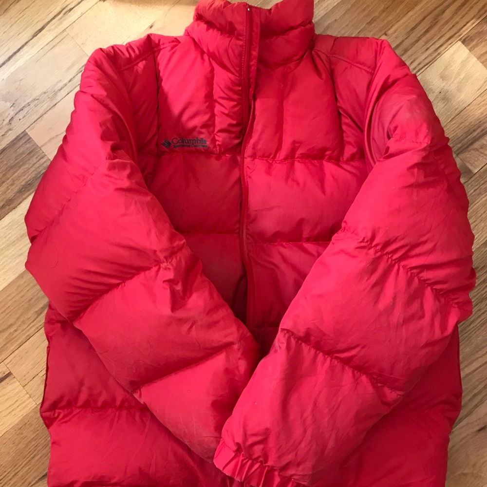 Columbia down jacket
